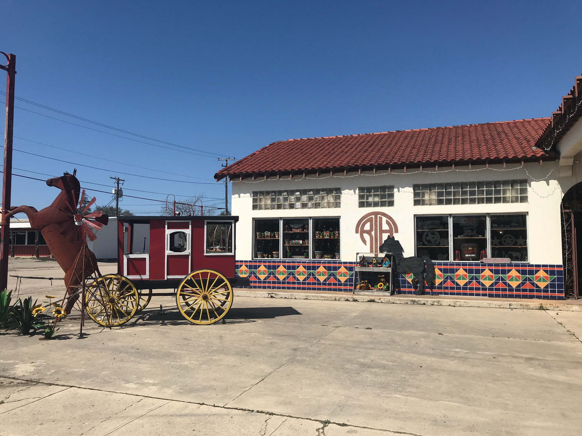 The Texas Ranch House storefront